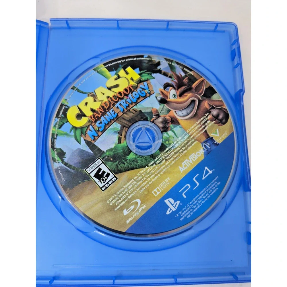 PS4 CRASH BANDICOOT N.SANE TRILOGY - PlayStation 4 fast shipping